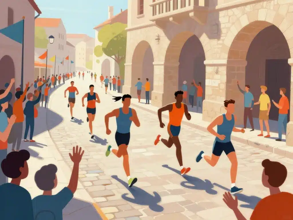 Parcours urbain énergique 10 km de Rouen 2025