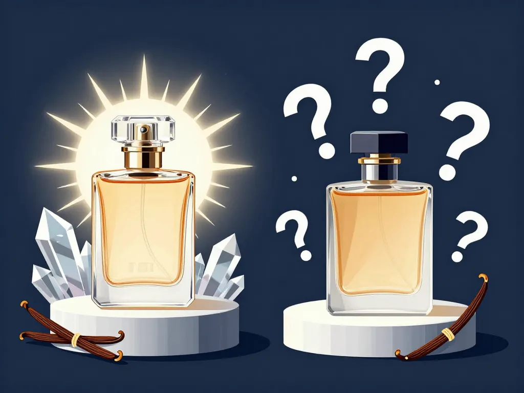 Image baccara vanille vrai ou imitation parfum