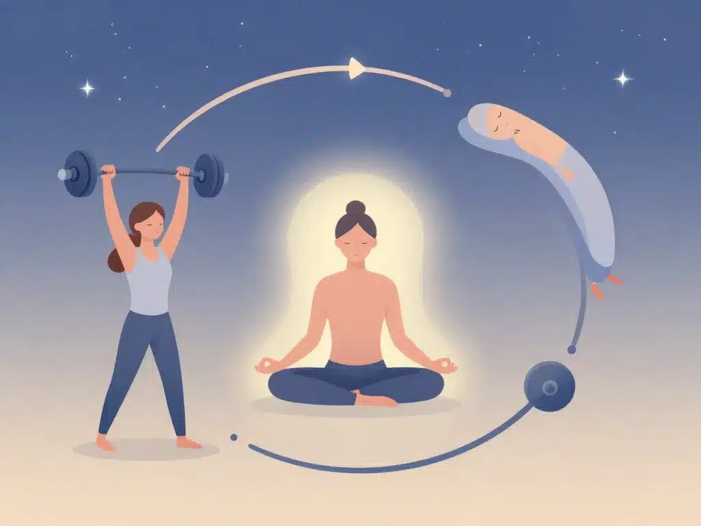 scene booster testosterone naturel sport sommeil méditation