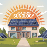 code promo réduction sunology sun_rjhomesolar illustration énergie solaire maison