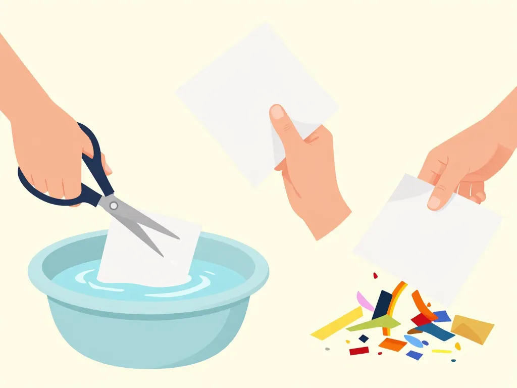 comment détruire des papiers sans les brûler destruction manuelle