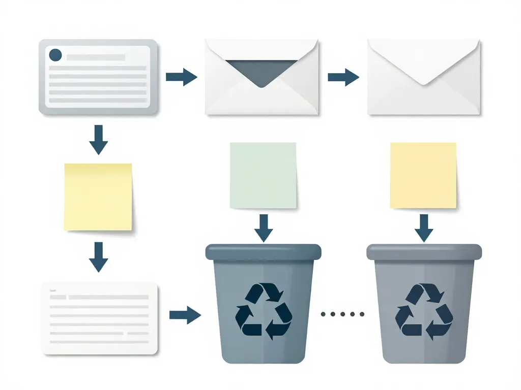 cas particuliers dans quelle poubelle jeter les papiers administratifs