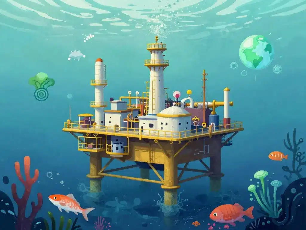 deep offshore technology : énergies offshore et harmonie écologique
