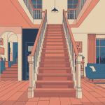 Fermer un escalier pour garder la chaleur dans une maison