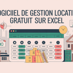 logiciel gestion locative gratuit excel vue d'ensemble sur Excel