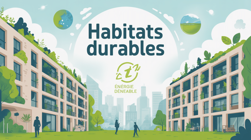 org habitats durables illustration transition écologique bâtiments France