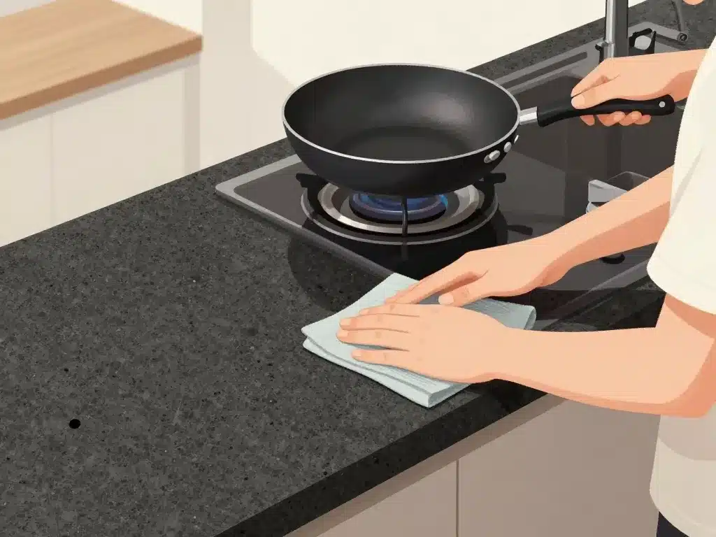 pierre de lave plan de travail utilisation quotidienne résistance entretien