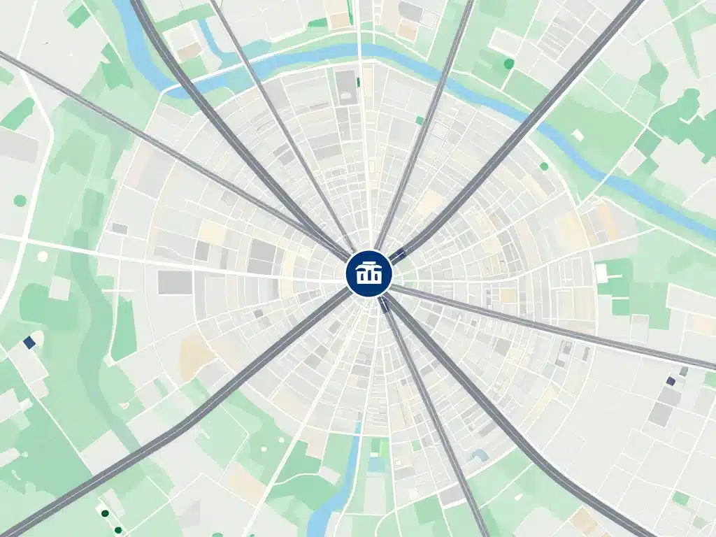 Carte des accès hotel sur autoroute Dijon