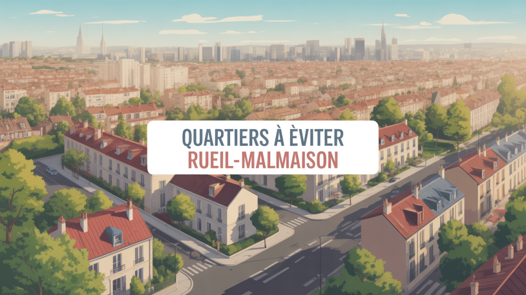 rueil-malmaison quartiers à éviter illustration contrastée