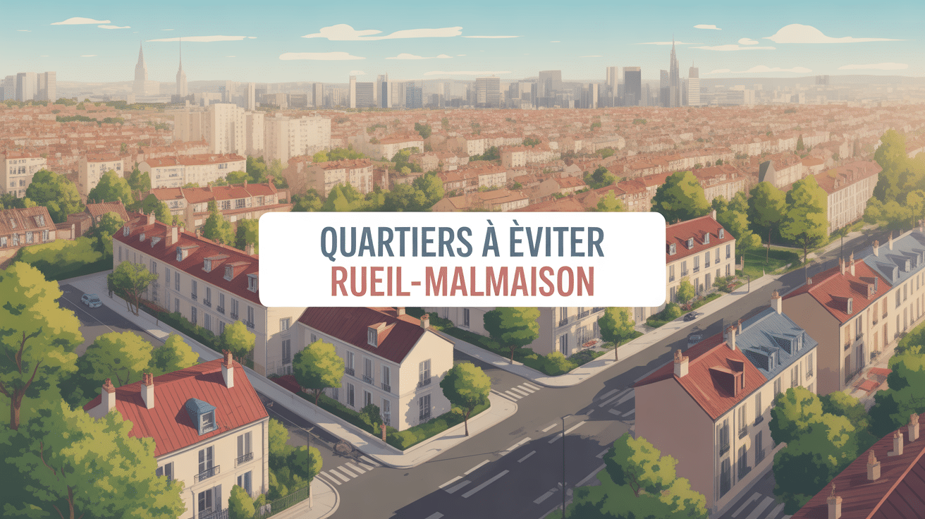 rueil-malmaison quartiers à éviter illustration contrastée