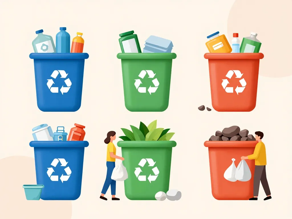 schéma déchets acceptés déchetterie leognan