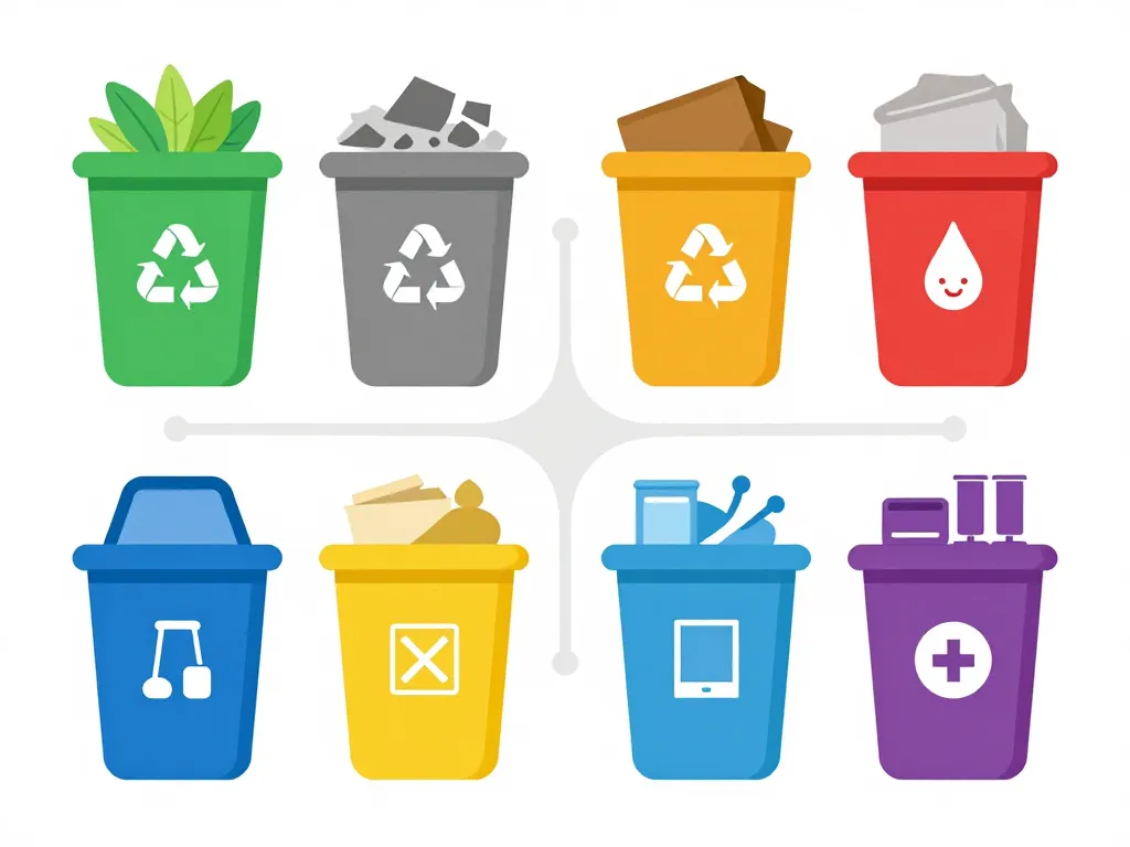 Bennes tri déchetterie Aniche