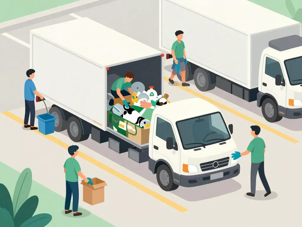 Organisation visite et bonnes pratiques à la déchetterie Longuenesse