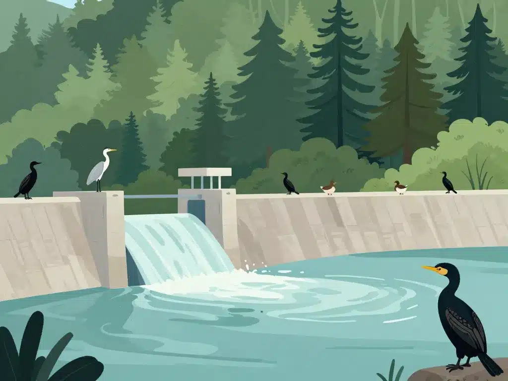 barrage de la palisse faune flore securite