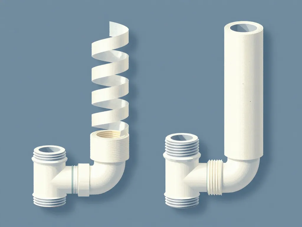 joint teflon combien de tours sur différents diamètres