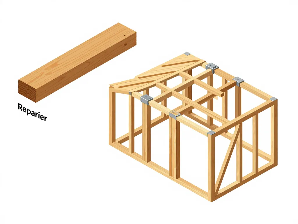 schematisation renovation charpente techniques
