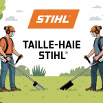 Illustration choix taille haiestihl selon jardin