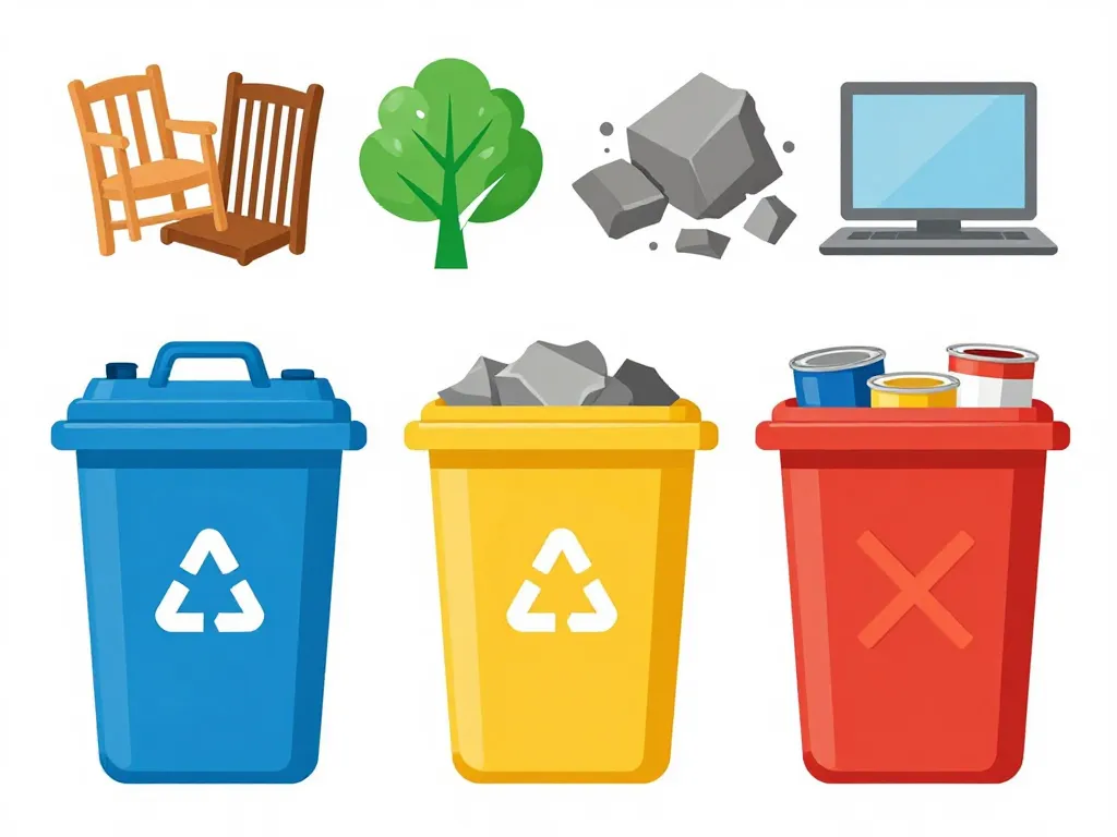 Tri déchets acceptés refusés déchetterie Castelnau le Lez