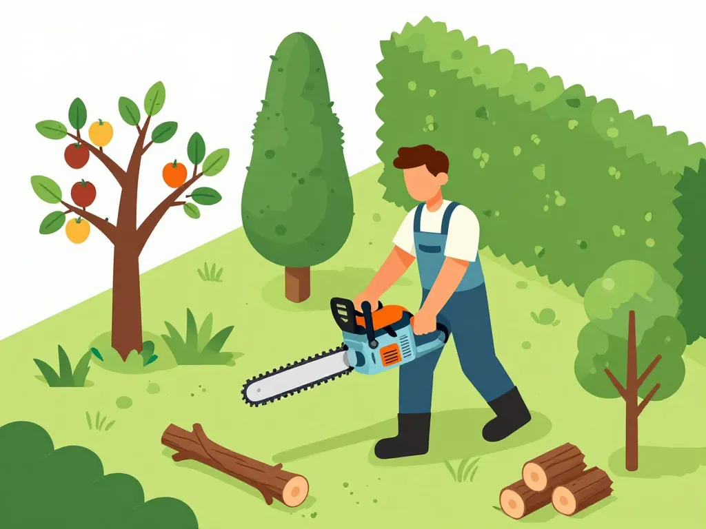 tronconneuse elagueuse batterie pour elagage et entretien jardin