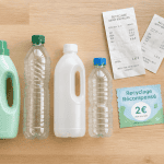 bouteille plastique recyclage tickets bons d'achat