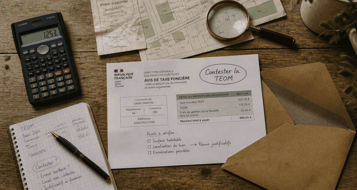 contester redevance ordures ménagères avis taxe