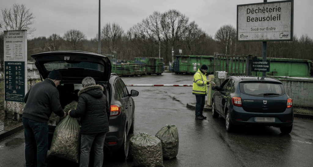 dechetterie suce sur erdre entree habitants