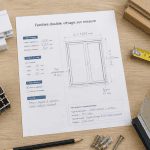 fenetre double vitrage sur mesure prise de mesures