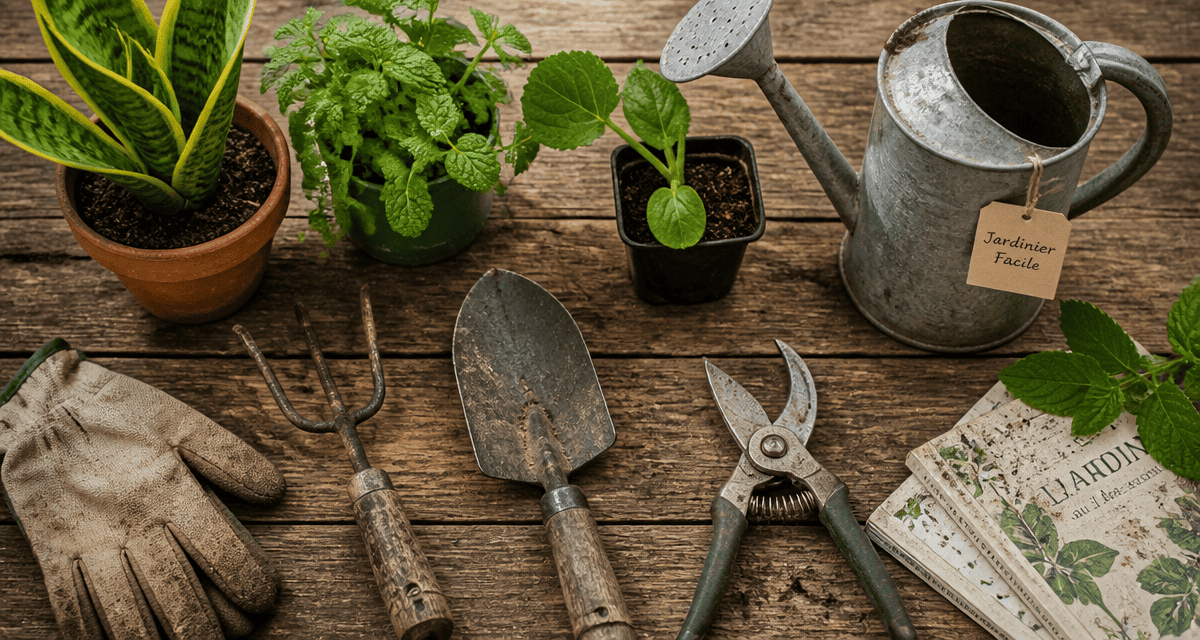 jardinier facile outils jardinage et plantes