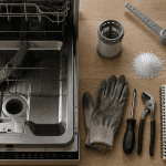 pannes lave vaisselle outils et diagnostic sur plan de travail