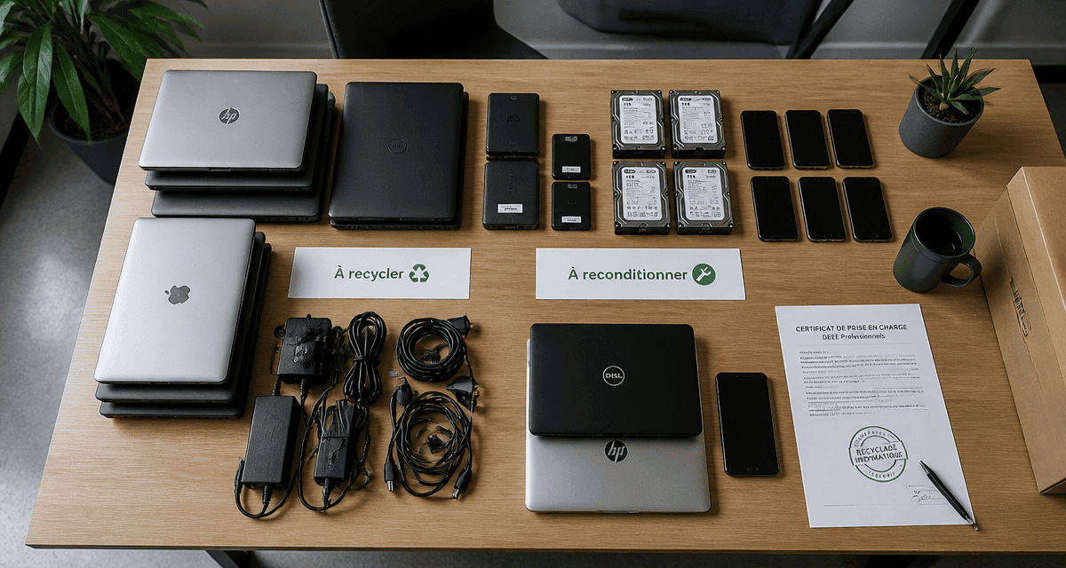 recyclage matériel informatique professionnel en entreprise
