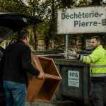 dépôt meuble à la déchèterie-donnerie de pierre-bénite