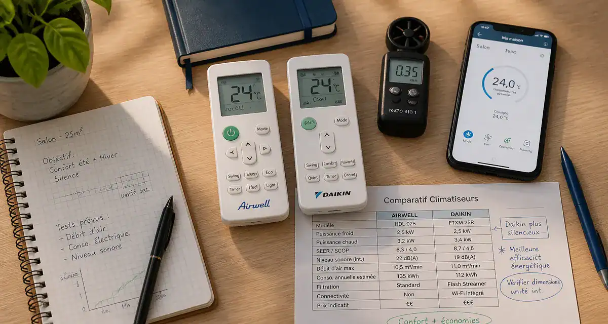 airwell climatiseur avis télécommandes comparées daikin