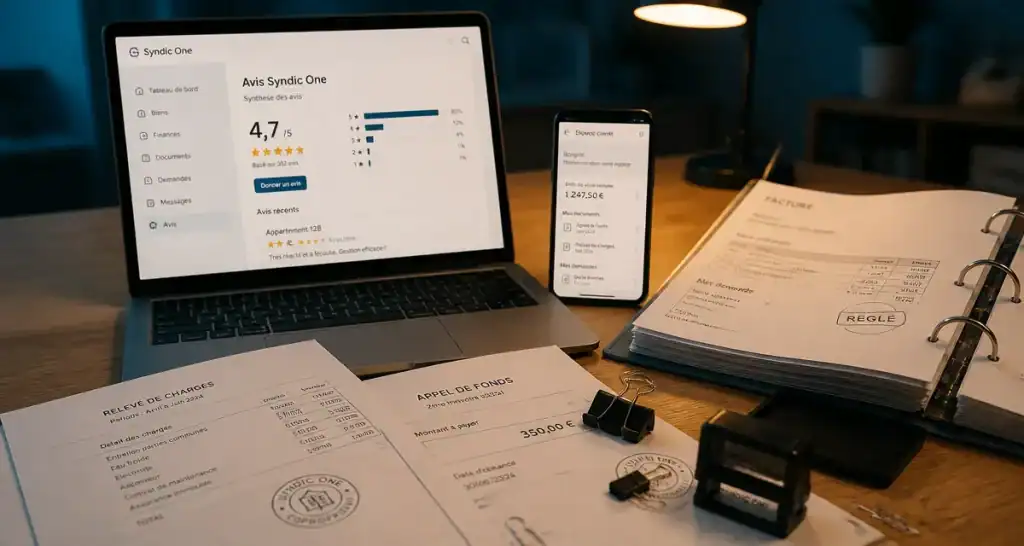 Avis syndic one : réactivité et transparence du syndic en ligne