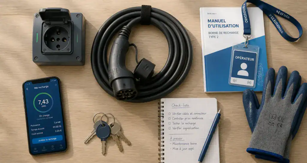 comment brancher une voiture electrique accessoires recharge