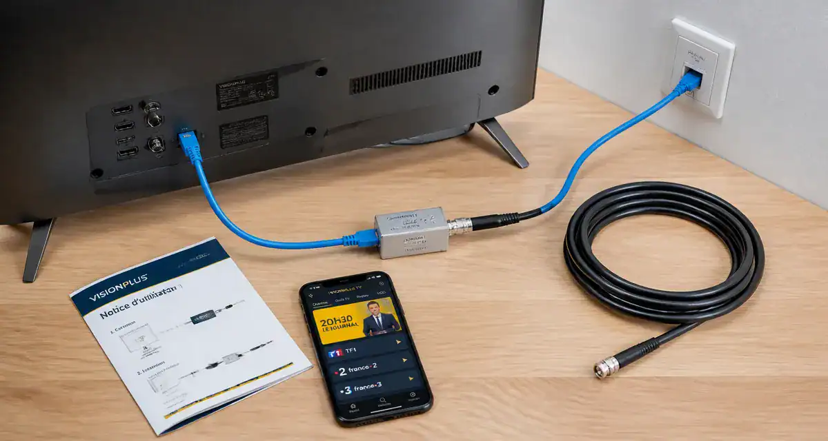 comment regarder tv avec prise rj45 sans box