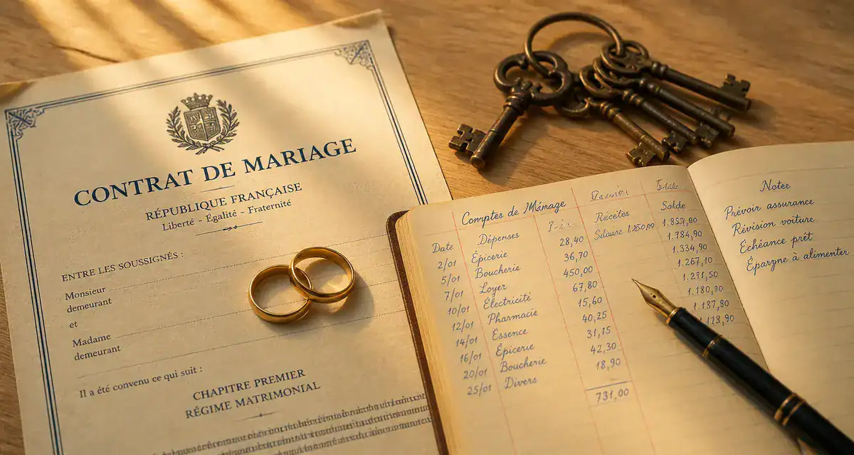 communauté réduite aux acquets contrat mariage alliances
