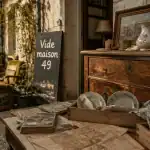 Vide maison 49 au Maine-et-Loire : commode et trésors trouvés sur place