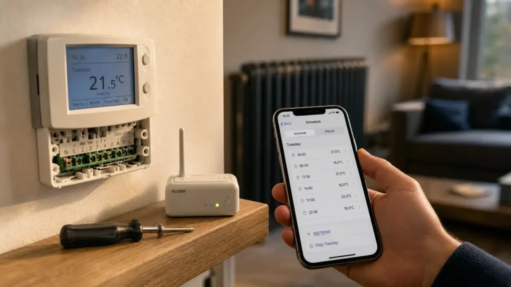 Avis thermostat connecté : installation et confort depuis un smartphone