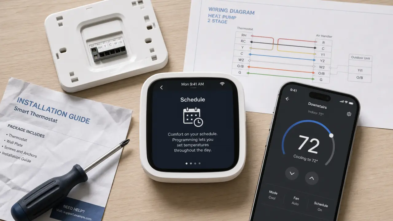 Avis thermostat connecté : installation et confort depuis un smartphone