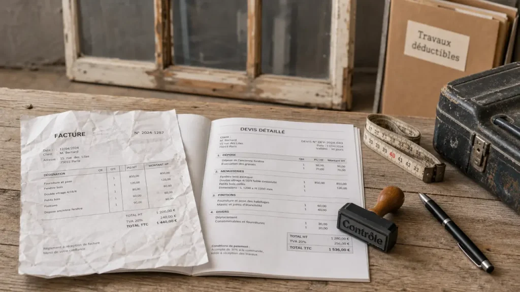 Travaux déductibles des impôts : entretien, réparation, amélioration et limites fiscales