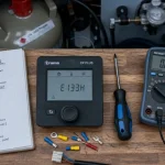 Liste code erreur Truma Combi 4 gaz électricité capteurs, code E sur afficheur CP Plus