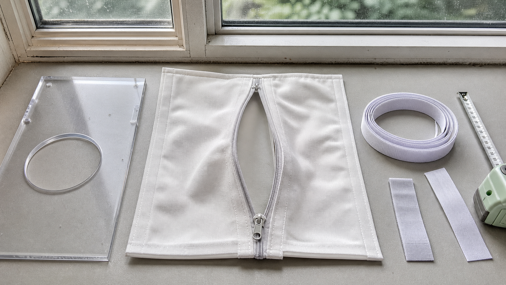 Meilleur kit calfeutrage pour climatiseur mobile, fenêtre à battant, baie vitrée ou double tuyau