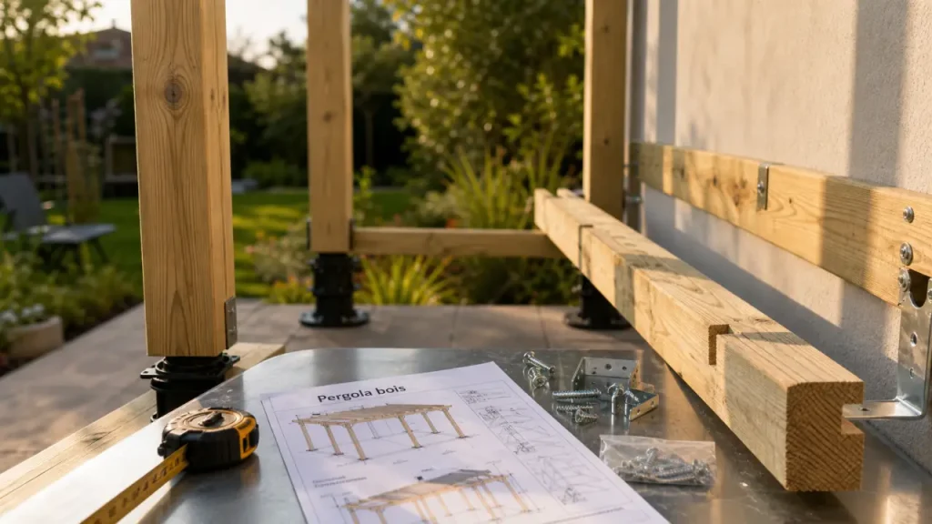 Pergola bois en kit : que vérifier sur le bois, le montage et les options ?