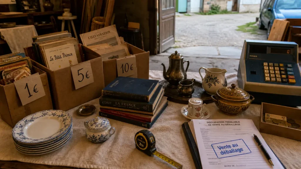 Organiser un vide maison : Cerfa et déclaration sous 15 jours