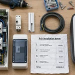 Prix installation borne de recharge : coût installation et pose
