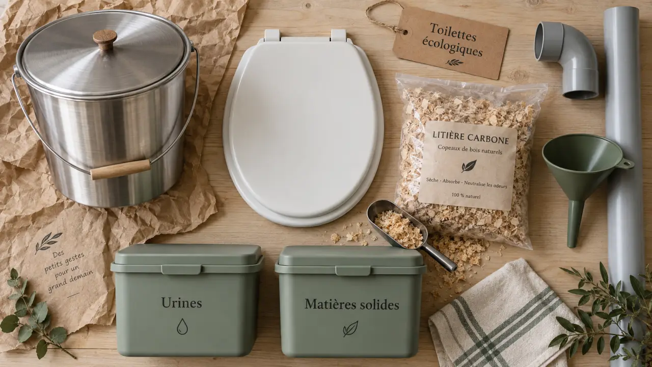 Toilettes ecologiques pour économiser l’eau potable