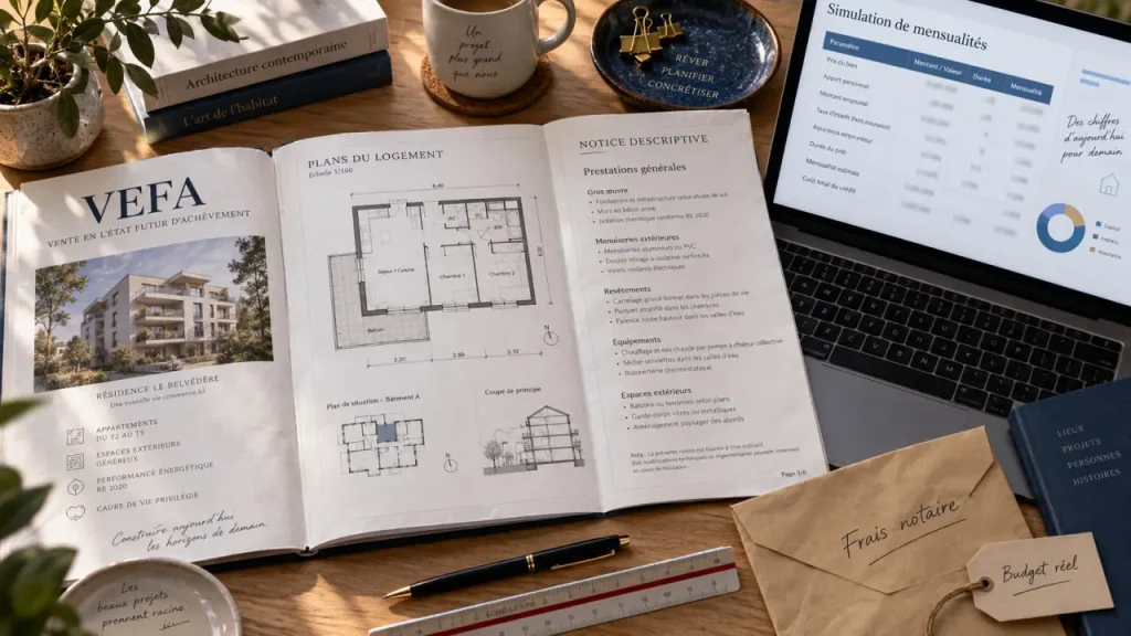 Achat immobilier neuf : frais et vérifications avant signature