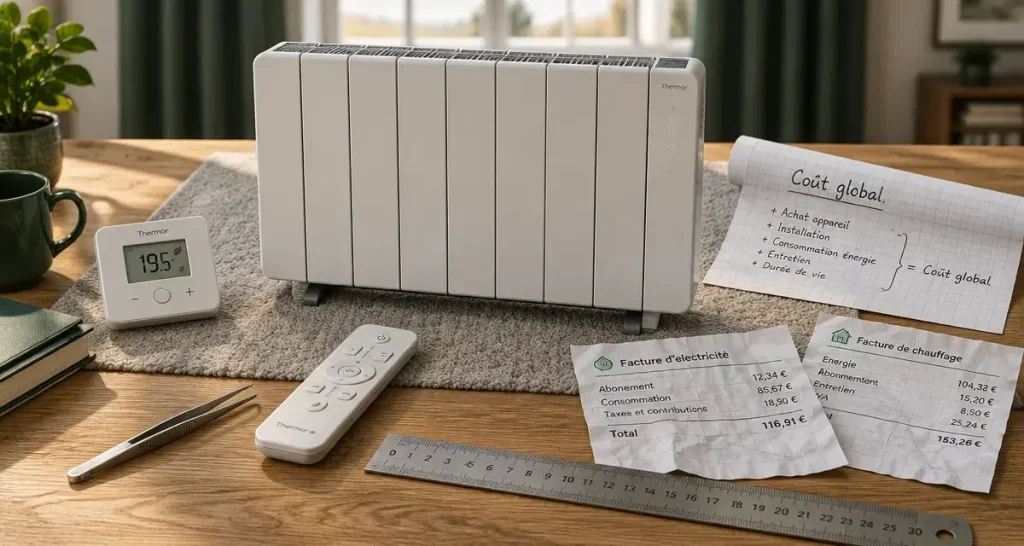 Radiateur électrique économique : petit prix à l’achat ou économies sur la durée ?